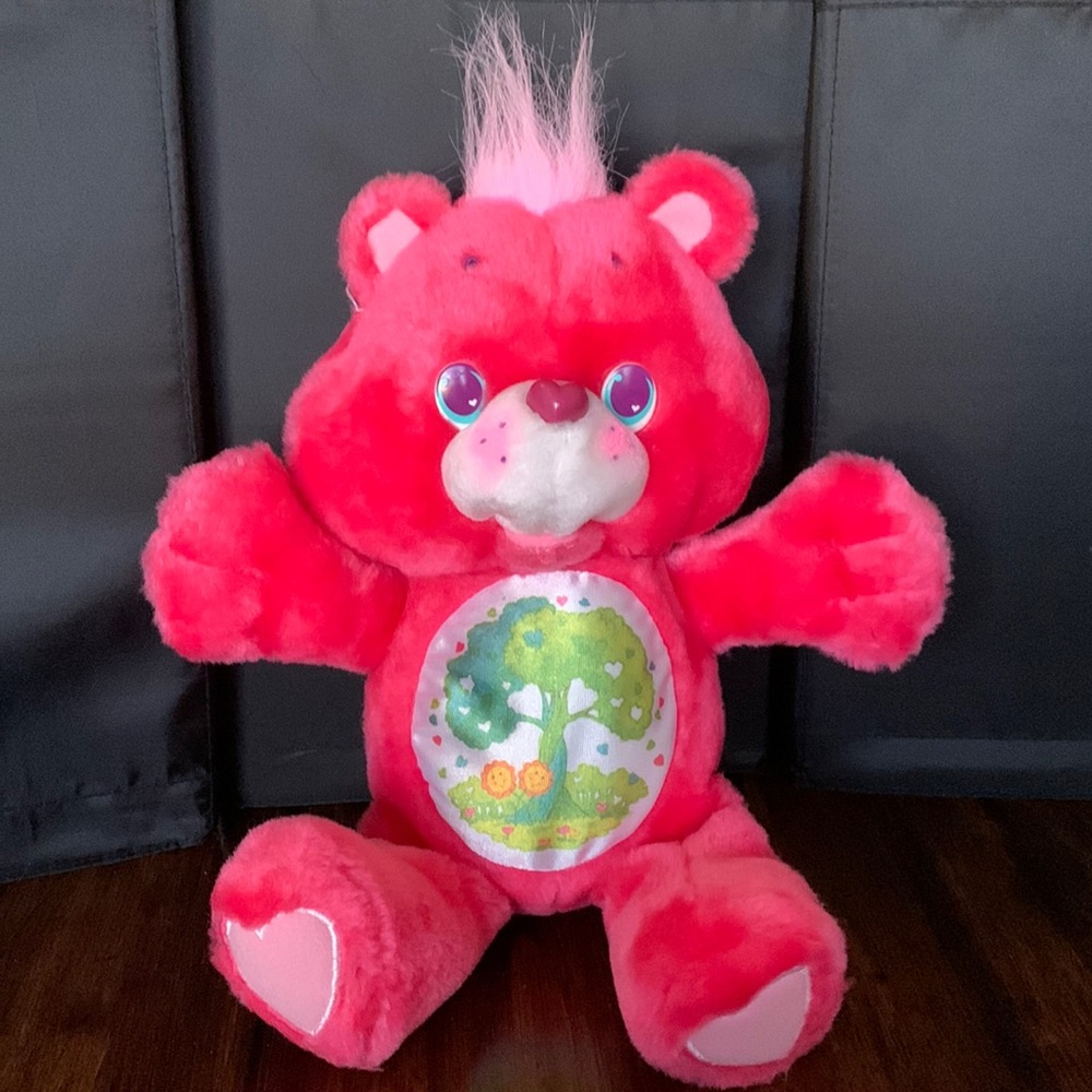 Kenner Care Bears 1991 Friend Bear Environmental Trees Plush Stuffed Animal HTF